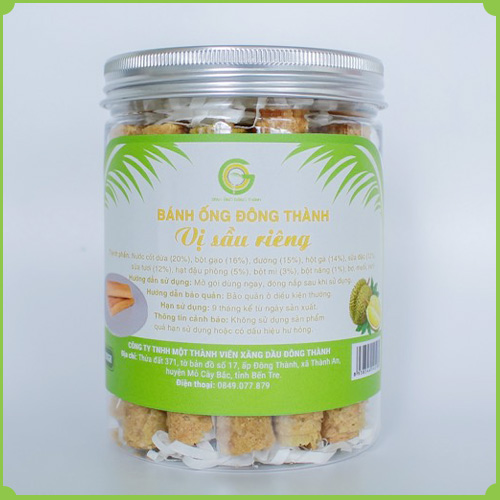 Bánh ống sầu riêng